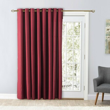 RICARDO Ricardo Glasgow Grommet Patio Curtain Panel with Wand 03800-79-484-16